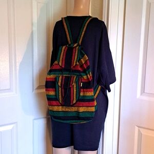 Unisex BackPack colors Red Green Back and Yellow 💛